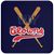 Indianapolis Clowns Negro Leagues Baseball Drink Coaster color Navy Indianapolis Clowns Negro Leagues Baseball Drink Coaster color Navy