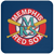 Memphis Red Sox Negro Leagues Baseball Drink Coaster color Royal