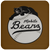 Mobile Black Bears Negro Leagues Baseball Drink Coaster color Brown Mobile Black Bears Negro Leagues Baseball Drink Coaster color Brown