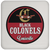 Louisville Black Colonels Negro Leagues Baseball Drink Coaster color White Louisville Black Colonels Negro Leagues Baseball Drink Coaster color White