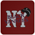 New York Black Yankees Negro Leagues Baseball Drink Coaster color Maroon New York Black Yankees Negro Leagues Baseball Drink Coaster color Maroon