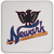 Newark Eagles Negro Baseball League Drink Coaster color White Newark Eagles Negro Baseball League Drink Coaster color White
