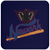 Newark Eagles Negro Baseball League Drink Coaster color Navy Newark Eagles Negro Baseball League Drink Coaster color Navy