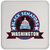 Washington Black Senators Negro Leagues Baseball Drink Coaster color White Washington Black Senators Negro Leagues Baseball Drink Coaster color White