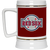 Memphis Red Sox Beer Stein Mug Ceramic 22 Oz. Capacity Negro Leagues Baseball color Maroon Memphis Red Sox Beer Stein Mug Ceramic 22 Oz. Capacity Negro Leagues Baseball color Maroon