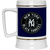 New York Black Yankees Beer Stein Mug Ceramic 22 Oz. Capacity Negro Leagues Baseball color Navy New York Black Yankees Beer Stein Mug Ceramic 22 Oz. Capacity Negro Leagues Baseball color Navy