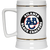 Atlanta Black Crackers Beer Stein Mug Ceramic 22 Oz. Capacity Negro Leagues Baseball color White