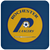 Rochester Lancers NASL Soccer Team Drink Coaster Pad color Royal Blue