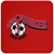 San Jose Earthquakes NASL Soccer Team Drink Coaster Pad color Red San Jose Earthquakes NASL Soccer Team Drink Coaster Pad color Red