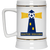 Boston Beacons NASL Soccer Team Ceramic Beer Stein Mug 22 Oz. Capacity color White Boston Beacons NASL Soccer Team Ceramic Beer Stein Mug 22 Oz. Capacity color White