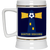 Boston Beacons NASL Soccer Team Ceramic Beer Stein Mug 22 Oz. Capacity color Navy Boston Beacons NASL Soccer Team Ceramic Beer Stein Mug 22 Oz. Capacity color Navy