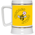 Chicago Sting NASL Soccer Team Beer Mug Stein Drinkware 22 Oz. Capacity color Yellow