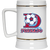 Dallas Tornado NASL Soccer Beer Stein Mug 22 Oz. Capacity color White Dallas Tornado NASL Soccer Beer Stein Mug 22 Oz. Capacity color White
