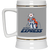 Detroit Express NASL Soccer Team Ceramic Beer Stein Mug 22 Oz. Capacity color Gray