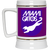 Miami Gatos NASL Soccer Team Beer Mug Stein Drinkware 22 Oz. Capacity color Purple