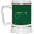 New York Generals NASL Soccer Beer Stein Mug 22 Oz. Capacity color Forest Green New York Generals NASL Soccer Beer Stein Mug 22 Oz. Capacity color Forest Green