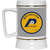Rochester Lancers NASL Soccer Beer Stein Mug 22 Oz. Capacity color Grey