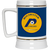 Rochester Lancers NASL Soccer Beer Stein Mug 22 Oz. Capacity color Royal Blue