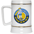 San Diego Sockers NASL Soccer Team Beer Mug Stein Drinkware 22 Oz. Capacity color White