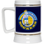 San Diego Sockers NASL Soccer Team Beer Mug Stein Drinkware 22 Oz. Capacity color Navy