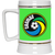 Miami Gatos NASL Soccer Team Beer Mug Stein Drinkware 22 Oz. Capacity color Kelly Green Miami Gatos NASL Soccer Team Beer Mug Stein Drinkware 22 Oz. Capacity color Kelly Green