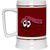 San Jose Earthquakes NASL Soccer Beer Stein Mug 22 Oz. Capacity color Maroon San Jose Earthquakes NASL Soccer Beer Stein Mug 22 Oz. Capacity color Maroon