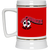 San Jose Earthquakes NASL Soccer Beer Stein Mug 22 Oz. Capacity color Red San Jose Earthquakes NASL Soccer Beer Stein Mug 22 Oz. Capacity color Red
