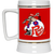 Tulsa Roughnecks NASL Soccer Team Ceramic Beer Stein Mug 22 Oz. Capacity color Red Tulsa Roughnecks NASL Soccer Team Ceramic Beer Stein Mug 22 Oz. Capacity color Red