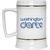 Washington Darts NASL Soccer Team Ceramic Beer Stein Mug 22 Oz. Capacity color White