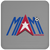 Miami Americans Drink Coaster Table Pad ASL Soccer Team color Gray Miami Americans Drink Coaster Table Pad ASL Soccer Team color Gray