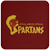 Philadelphia Spartans Drink Coaster Table Pad ASL Soccer Team color Maroon