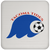 Tacoma Tides Drink Coaster Table Pad ASL Soccer Team color White Tacoma Tides Drink Coaster Table Pad ASL Soccer Team color White