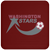 Washington Stars Drink Coaster Table Pad ASL Soccer Team color Maroon Washington Stars Drink Coaster Table Pad ASL Soccer Team color Maroon