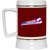 Dallas Americans Beer Mug Stein Ceramic 22 Oz. Capacity ASL Soccer Team color Maroon Dallas Americans Beer Mug Stein Ceramic 22 Oz. Capacity ASL Soccer Team color Maroon
