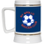New York Apollo Beer Stein Mug Ceramic 22 Oz. Capacity ASL Soccer Team color Royal Blue