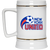 New York United Beer Stein Mug Ceramic 22 Oz. Capacity ASL Soccer Team color White