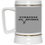 Syracuse Scorpions Beer Stein Mug Ceramic 22 Oz. Capacity ASL Soccer Team color Gray