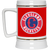 Cleveland Buckeyes Beer Mug Stein Ceramic 22 Oz. Capacity ASL Soccer Team color Red Cleveland Buckeyes Beer Mug Stein Ceramic 22 Oz. Capacity ASL Soccer Team color Red