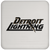 Detroit Lightning MISL Soccer Team Drink Coaster color White