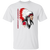Anderson Packers T-shirt Short Sleeve Tee Shirt Cotton NBA Basketball Team color White Anderson Packers T-shirt Short Sleeve Tee Shirt Cotton NBA Basketball Team color White