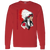Anderson Packers NBA Long Sleeve Shirt National Basketball Association Team color Red Anderson Packers NBA Long Sleeve Shirt National Basketball Association Team color Red