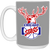 Chicago Stags Ceramic Coffee Mug NBA Basketball Team color Gray Chicago Stags Ceramic Coffee Mug NBA Basketball Team color Gray