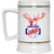 Chicago Stags Beer Stein 22 oz. Ceramic NBA Basketball Team color White Chicago Stags Beer Stein 22 oz. Ceramic NBA Basketball Team color White