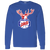 Chicago Stags Long Sleeve NBA Shirt Classic National Basketball Association Team color Royal Blue Chicago Stags Long Sleeve NBA Shirt Classic National Basketball Association Team color Royal Blue
