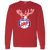 Chicago Stags Long Sleeve NBA Shirt Classic National Basketball Association Team color Red Chicago Stags Long Sleeve NBA Shirt Classic National Basketball Association Team color Red