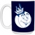 Cincinnati Royals Coffee Mug Ceramic 15 oz. NBA Basketball Team color Navy Cincinnati Royals Coffee Mug Ceramic 15 oz. NBA Basketball Team color Navy