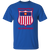 Indianapolis Olympians T-shirt Tee Short Sleeve Cotton Shirt NBA Basketball Team Logo color Royal Blue Indianapolis Olympians T-shirt Tee Short Sleeve Cotton Shirt NBA Basketball Team Logo color Royal Blue