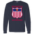 Indianapolis Olympians NBA Long Sleeve Shirt Classic National Basketball Association Team color Navy Indianapolis Olympians NBA Long Sleeve Shirt Classic National Basketball Association Team color Navy