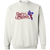 Cleveland Rebels Crewneck Pullover Sweatshirt NBA Basketball Team color White Cleveland Rebels Crewneck Pullover Sweatshirt NBA Basketball Team color White