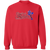 Cleveland Rebels Crewneck Pullover Sweatshirt NBA Basketball Team color Red Cleveland Rebels Crewneck Pullover Sweatshirt NBA Basketball Team color Red